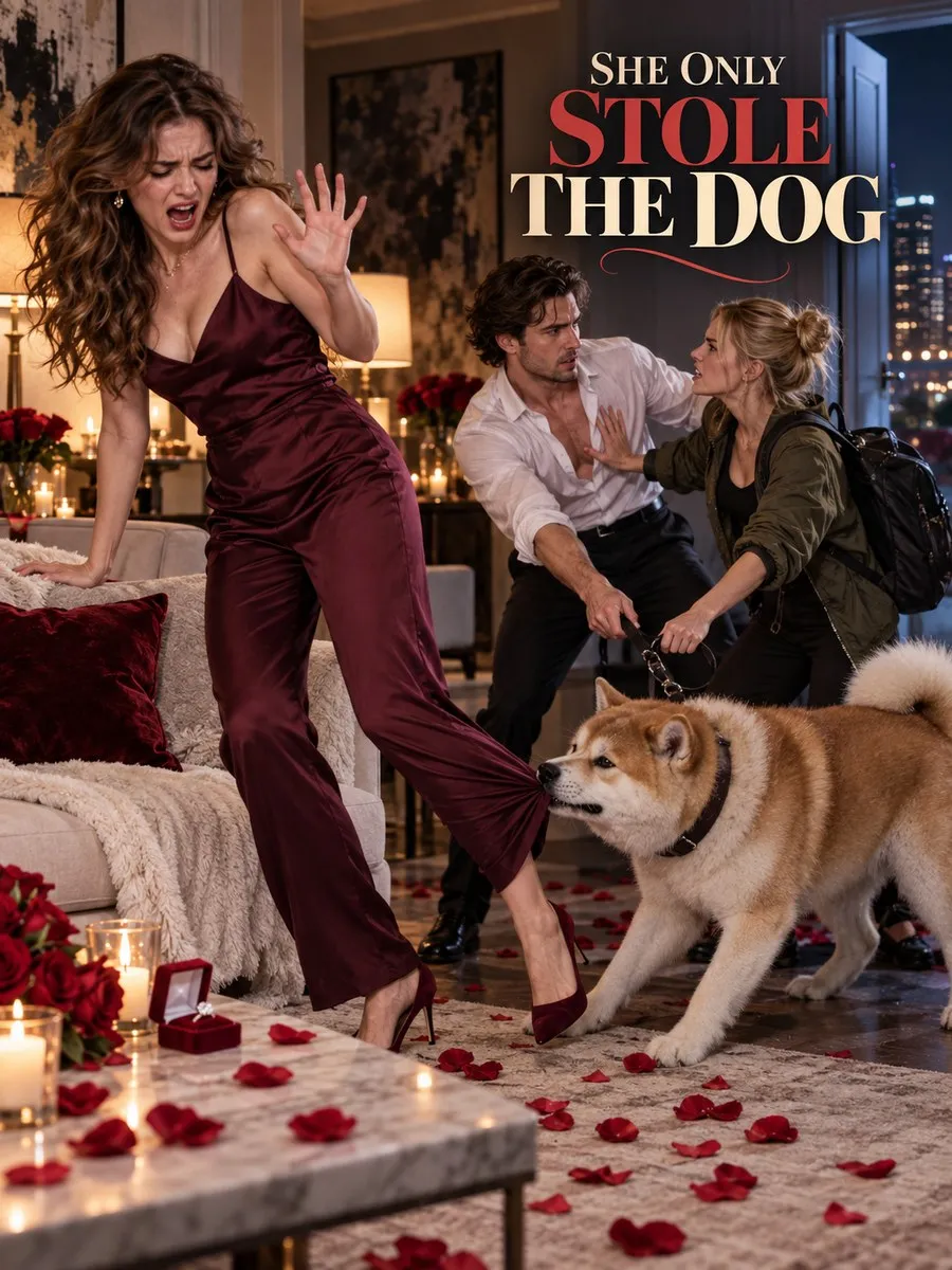 SHE ONLY STOLE THE DOG SHE ONLY STOLE THE DOG