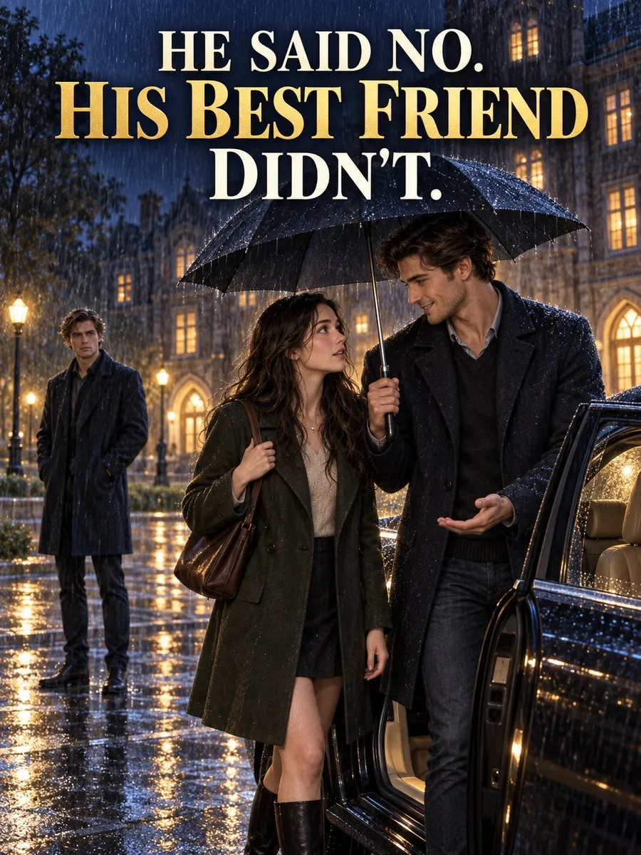 HE SAID NO. HIS BEST FRIEND DIDN'T. HE SAID NO. HIS BEST FRIEND DIDN'T.