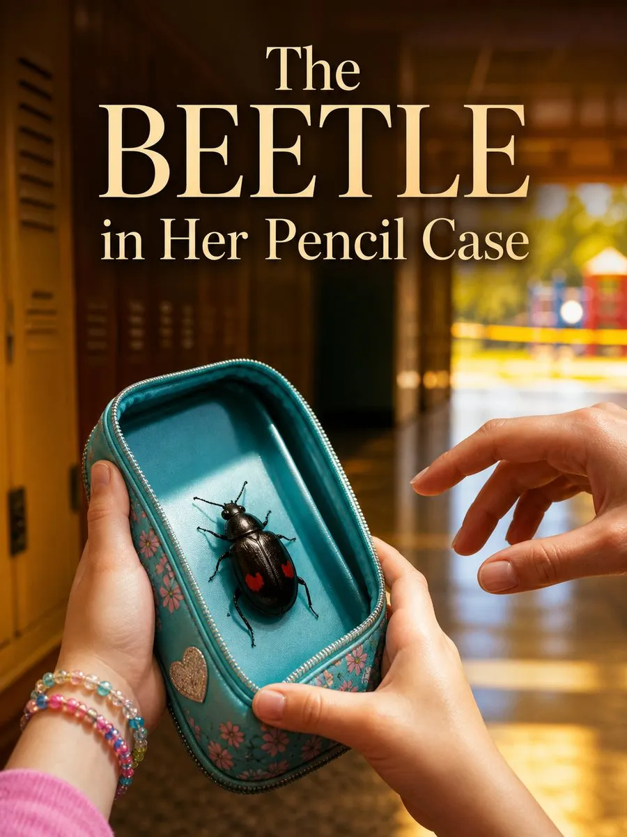 The Beetle in Her Pencil Case The Beetle in Her Pencil Case